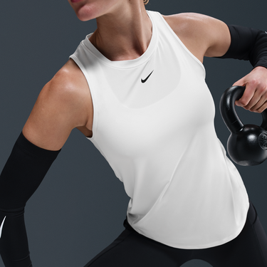 Tielko Nike Nike One Classic Dri-FIT Tank Top Biela | IB9385-100, 3