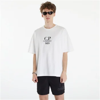 C.P. Company Short SleeveT-Shirt Gauze White 16CMTS231A005697G-103