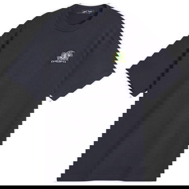 Tričko Fred Perry Fred Perry Tennis Badge T-Shirt, Size Large Navy | M1312-608, 0