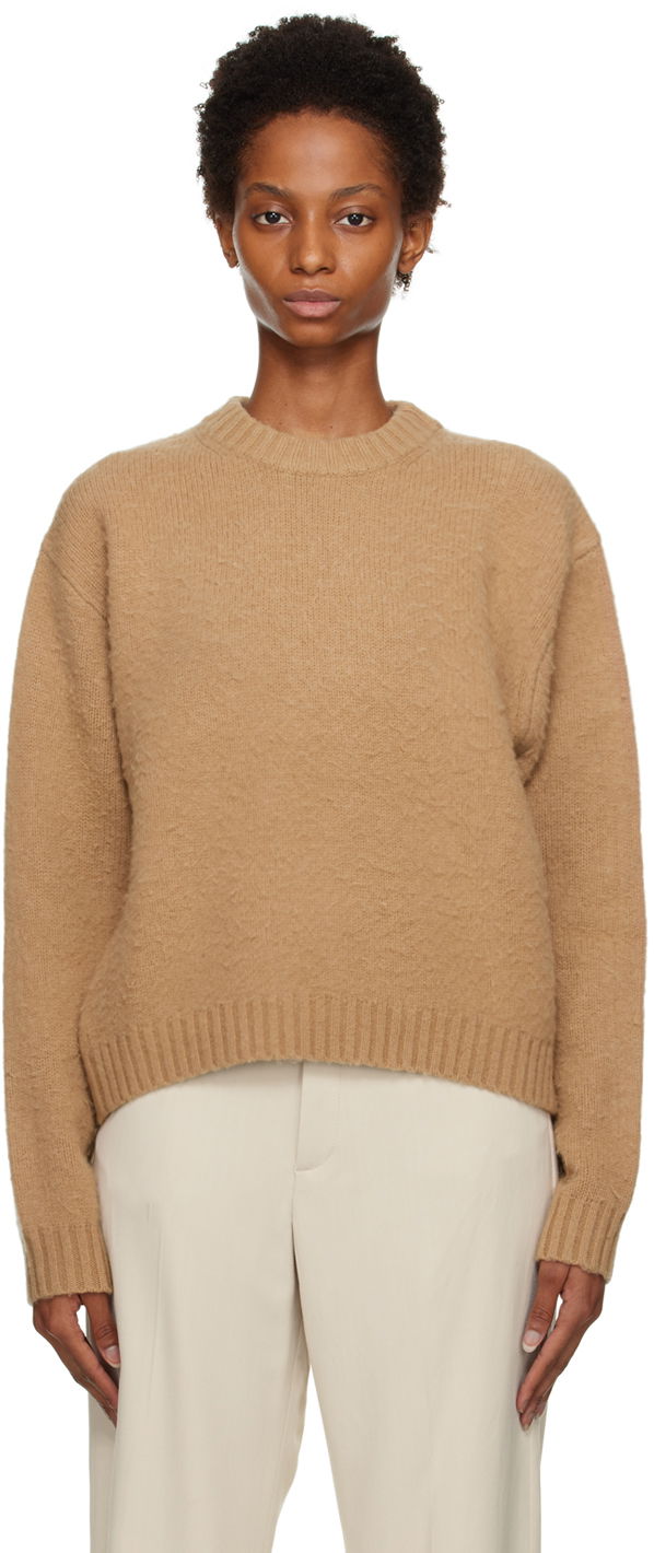 Beyond Tan Knit Sweater