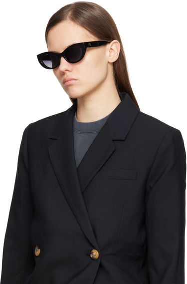 Slnečné okuliare Anine Bing Anine Bing Cannes Sunglasses Čierna | A-12-10255-BLK1, 3