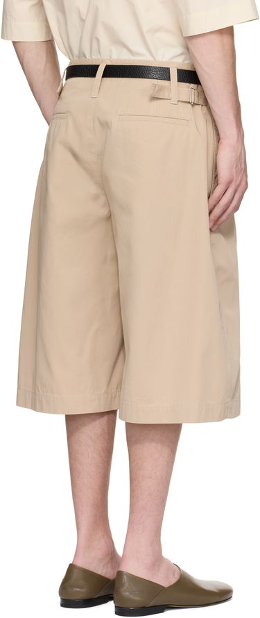 Šortky LEMAIRE Lemaire Maxi Pleated Bermuda Shorts Béžová | PA1212 LF1352, 2