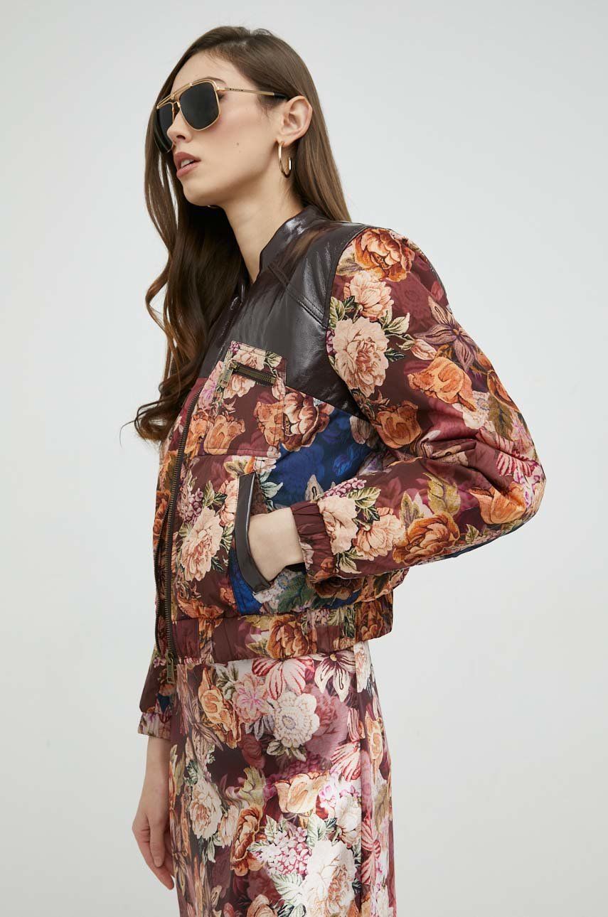 Prešívaná bunda GUESS Winter Jacket Rôznofarebný | W3RL17.WEL80, 0