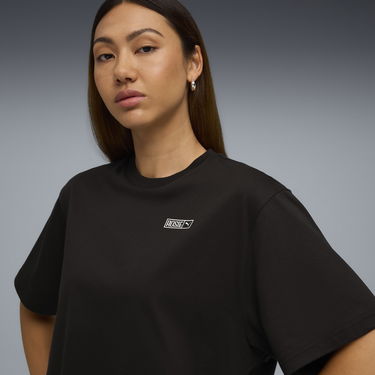 Crop Top Puma PUMA x ROSÉ Women's Cropped T-Shirt Čierna | 633806_01, 1