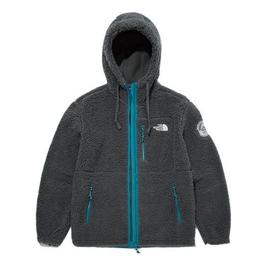 Mikina The North Face Fleece Hoodie Jacket Šedá | NJ4FM57D