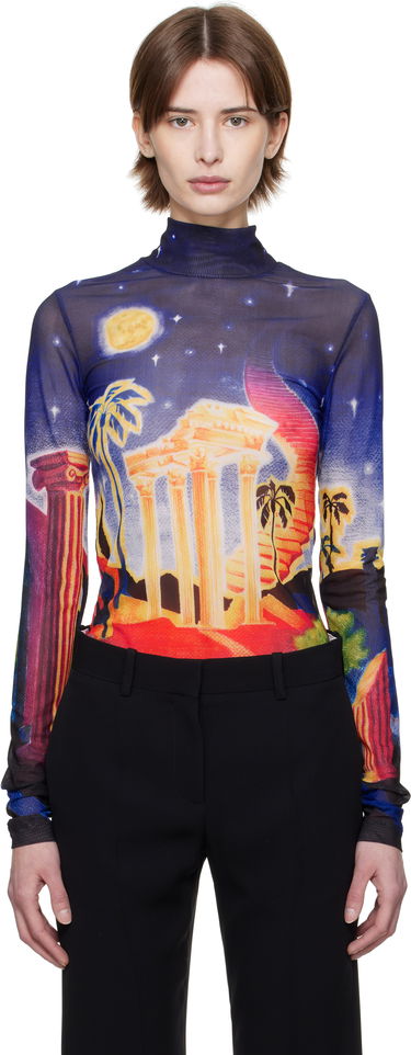 Sveter Casablanca Casablanca Midnight Acropolis Mesh Turtleneck Top Rôznofarebný | WPS25-JTP-028-01, 0