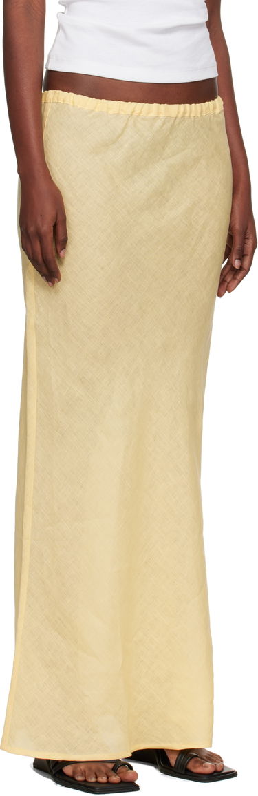 Sukňa Baserange Baserange Dydine Maxi Skirt Žltá | SSDY-FL-AU25, 1
