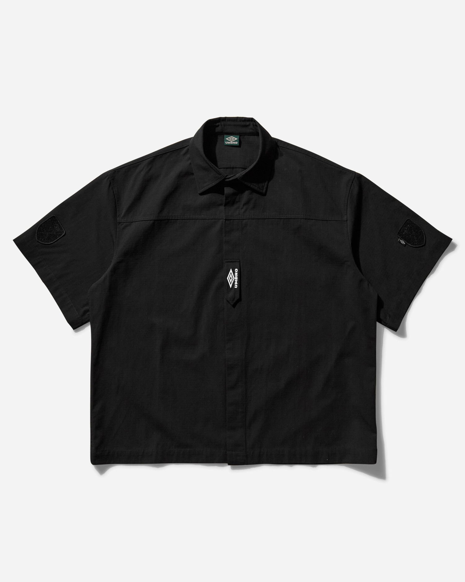 Košeľa Umbro Tactical Shortsleeve Shirt Čierna | UBMW0229FA156 BLK0020, 1