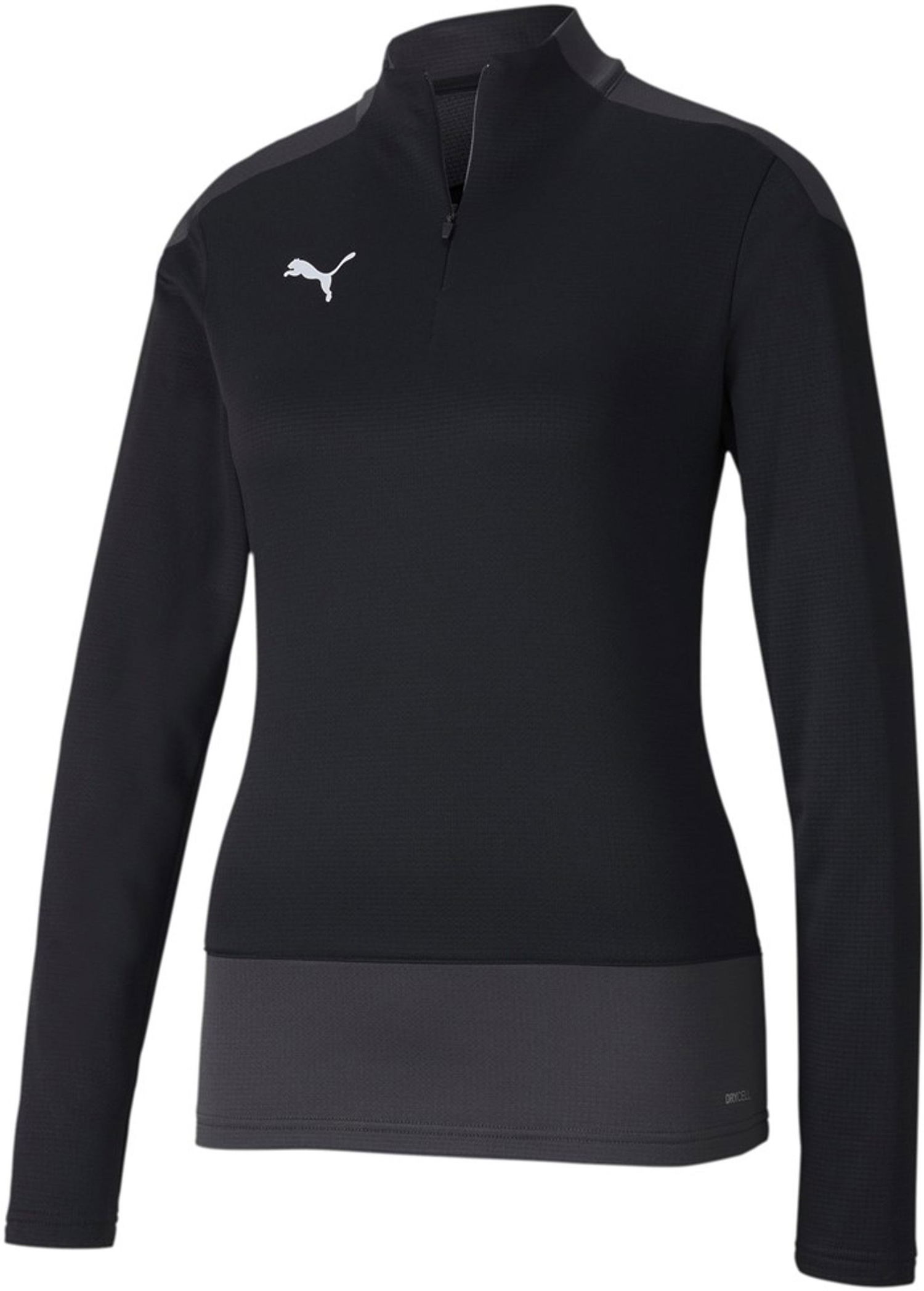 Tričko Puma teamGOAL 23 1/4 Zip Čierna | 656937-003, 0