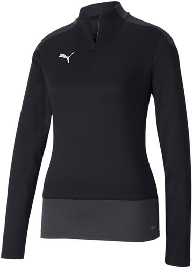 Tričko Puma teamGOAL 23 1/4 Zip Čierna | 656937-003, 0