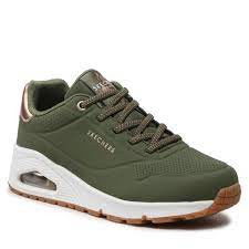 Tenisky a topánky Skechers Uno Zelené | 155196-OLV, 2