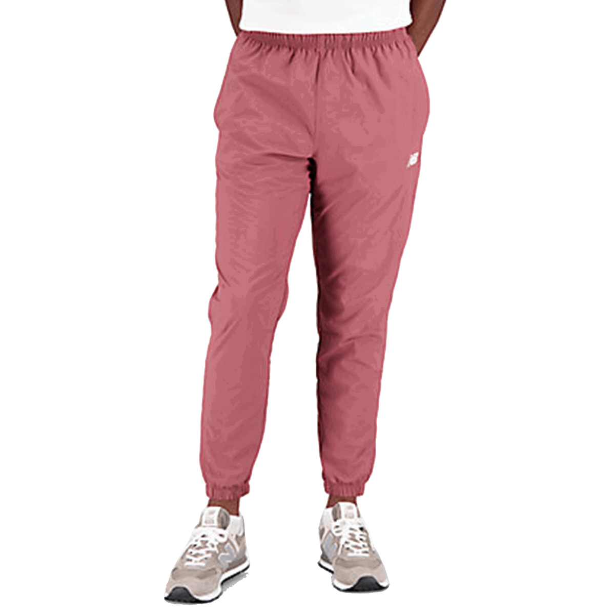Nohavice New Balance ATHLETICS WIND PANT Ružová | MP31532-WAD, 0