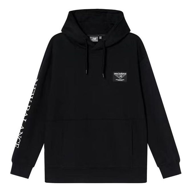 Mikina New Balance Print Casual Hoodie Čierna | NC943021-BK
