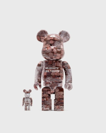 Zberateľské Medicom Toy Brown Benjamin Grant Overview 100％ & 400% Bearbrick figure set Hnedá | 4530956604572, 2