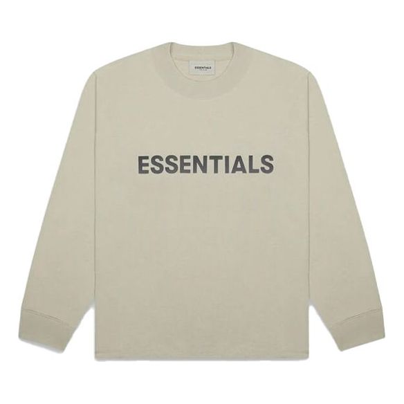 Mikina Fear of God Essentials Long Sleeve T-Shirt Zelené | FOG-FW20-293, 0