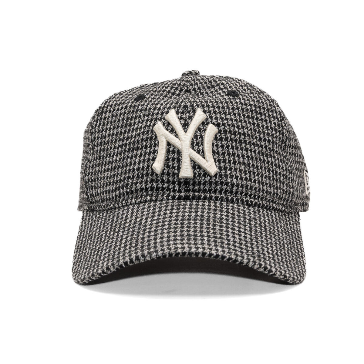 Šiltovka New Era NY Yankees MLB Houndstooth 9TWENTY Adjustable Hat Čierna | 60691222, 1