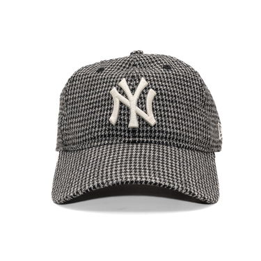Šiltovka New Era NY Yankees MLB Houndstooth 9TWENTY Adjustable Hat Čierna | 60691222, 1
