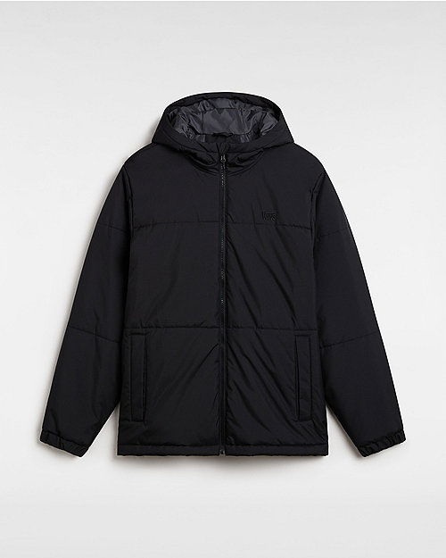 Prešívaná bunda Vans Mte Norris Hooded Puffer Jacket Čierna | VN000HN6BLK, 0