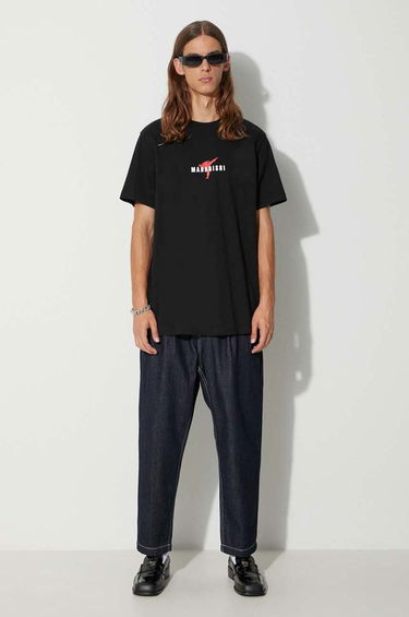 Tričko Maharishi Invisible Warrior Print T-Shirt Čierna | 1070.BLACK, 1