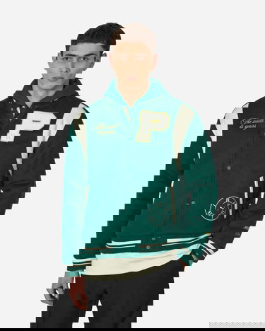 Bunda Puma Rhuigi x Varsity Jacket Zelené | 539695-94, 0