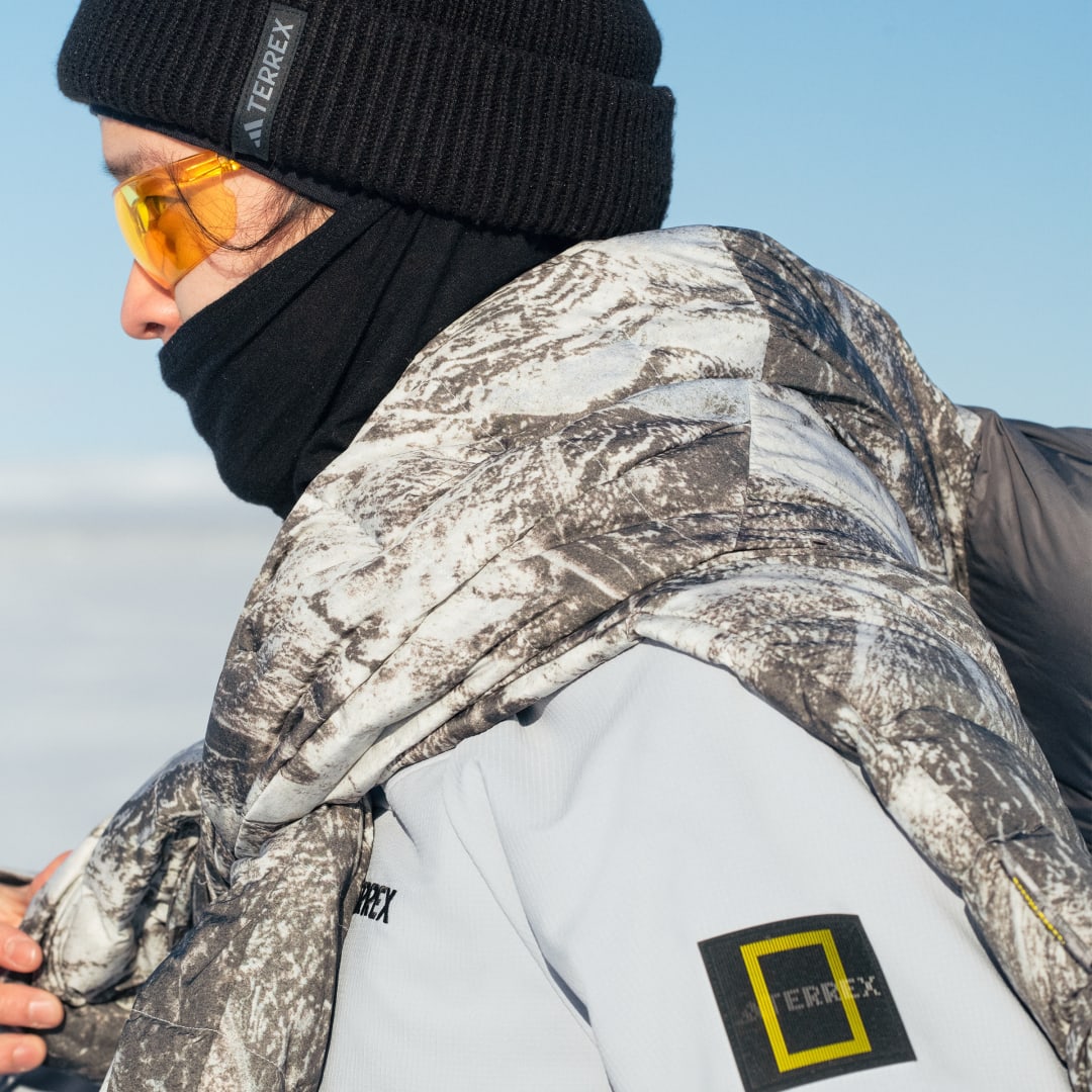 Prešívaná bunda adidas Performance National Geographic Insulated Šedá | IX7952, 1