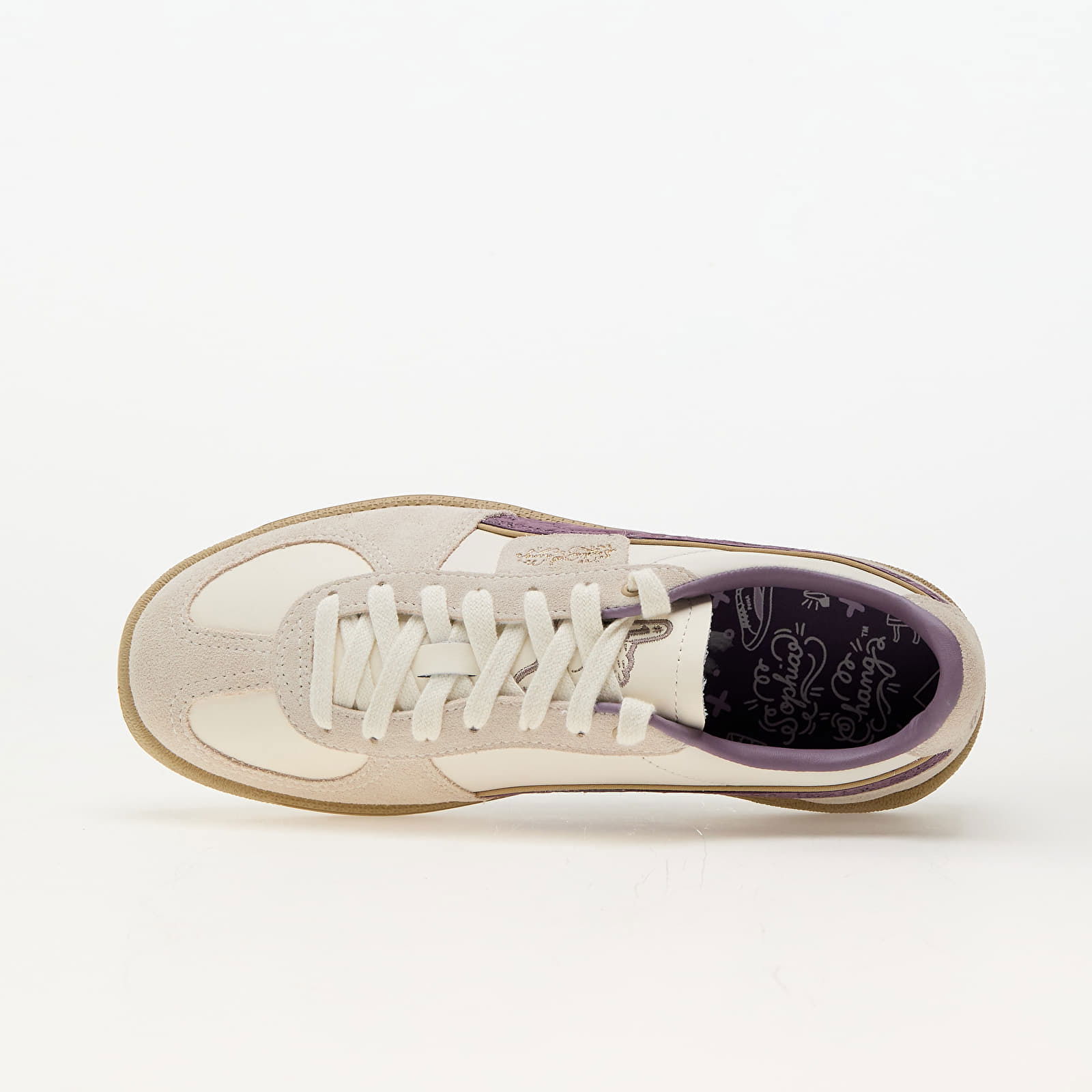 x Sophia Chang Palermo Beige & Purple - US 7.5