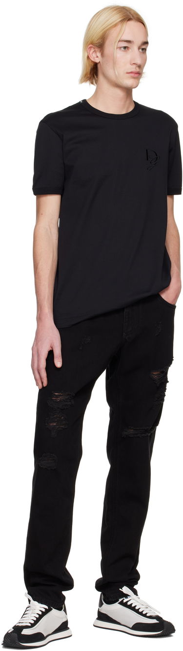 Džínsy Dolce & Gabbana Regular Fit Jeans Čierna | GYJCCDG8LL3, 3