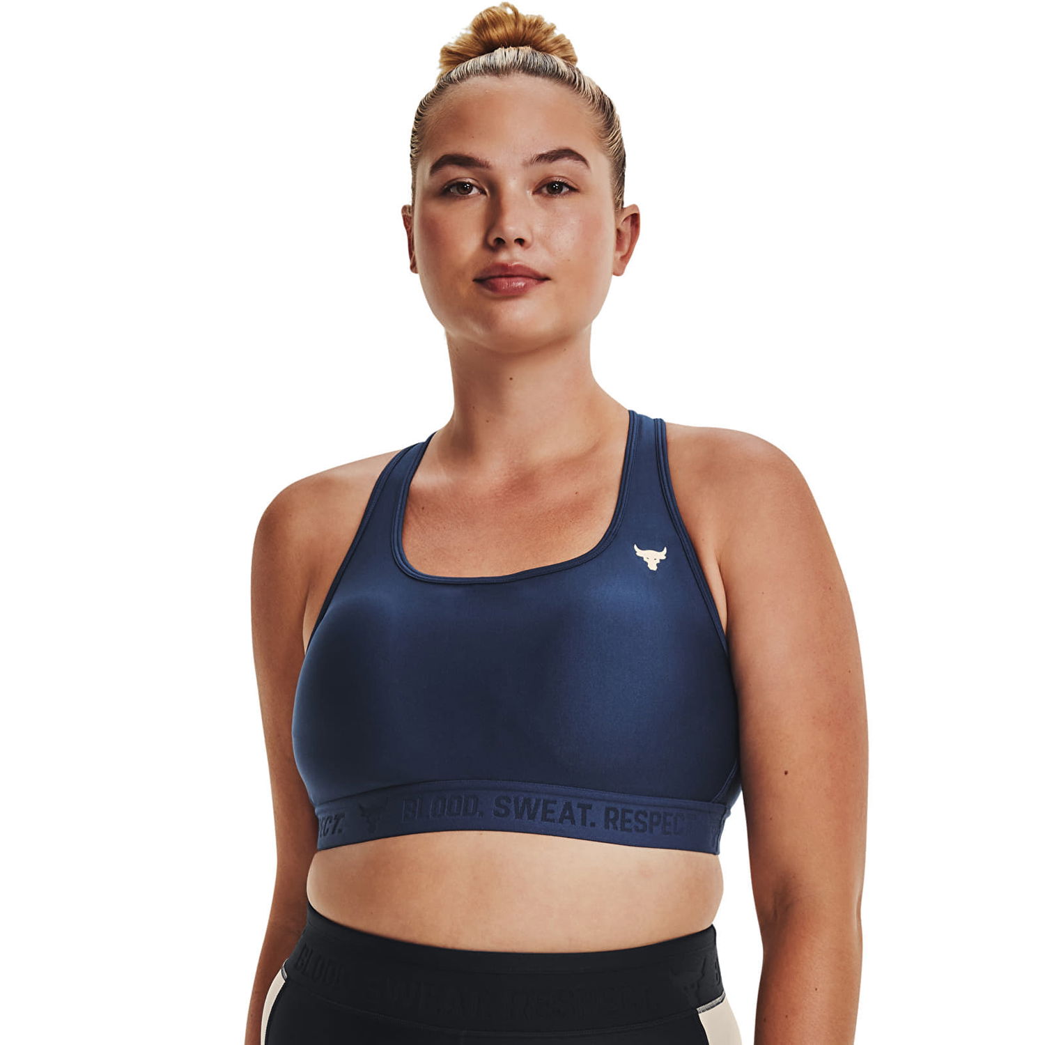 Podprsenka Under Armour Prjct Rock Bra Blue Navy | 1366004-404, 0