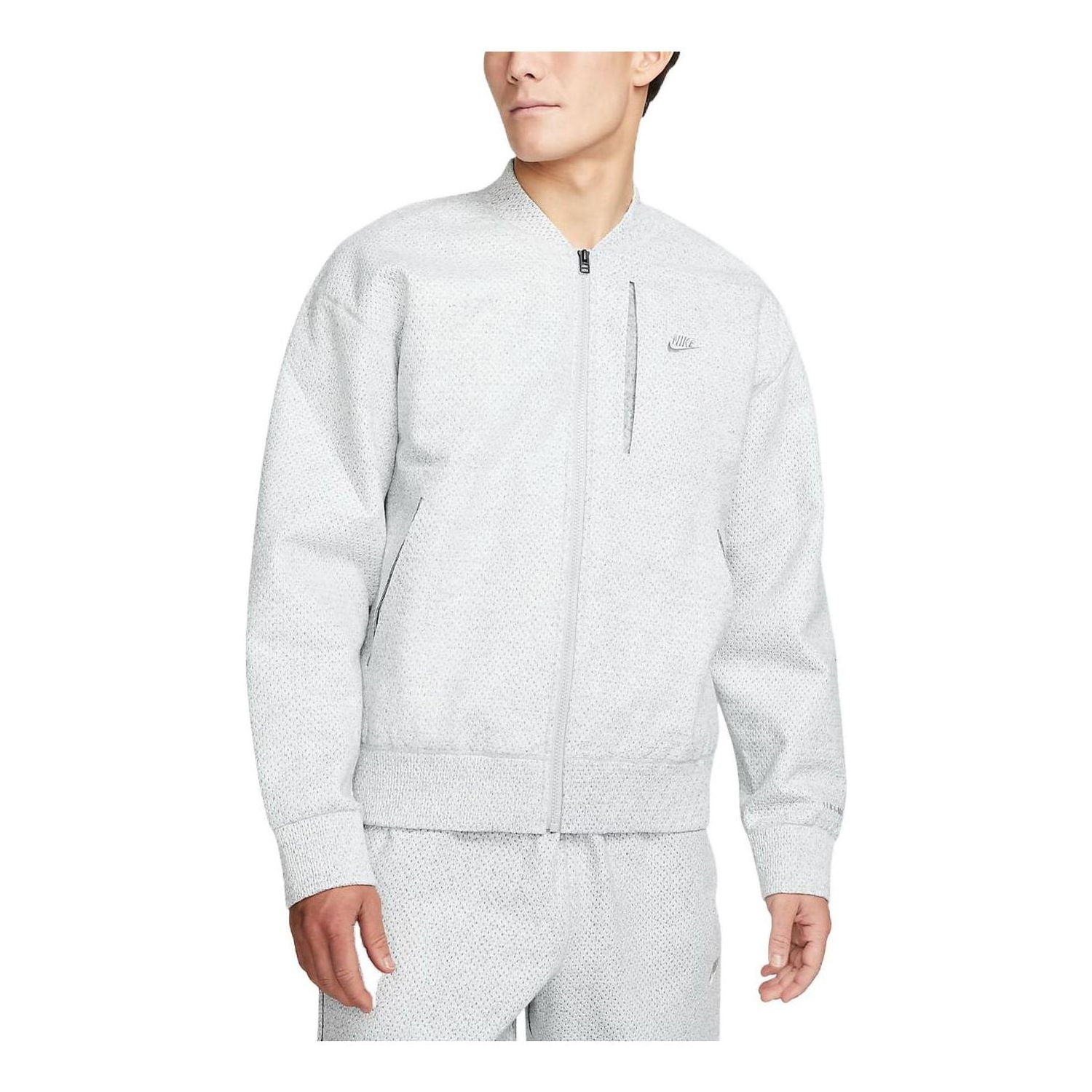 Bomber bunda Nike Zipped Bomber Jacket Šedá | DQ4269-084, 0
