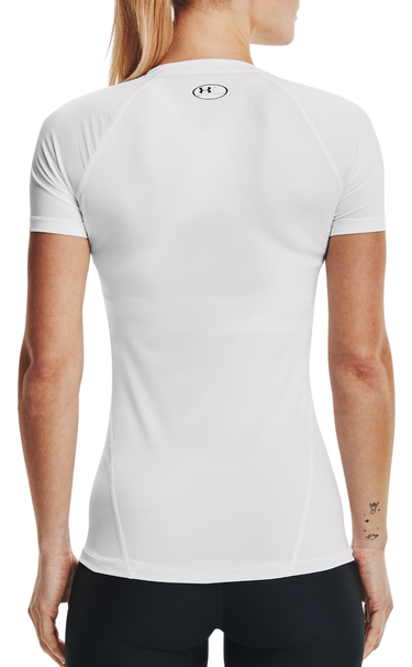 Tričko Under Armour Authentics Compression Short Sleeve T-Shirt Biela | 1365460-100, 2