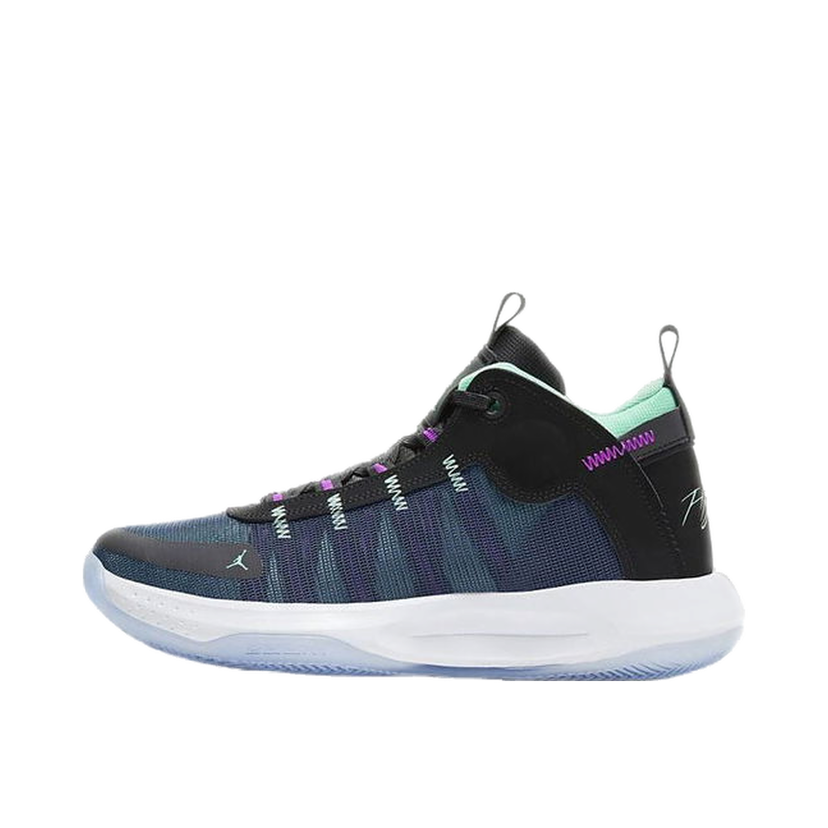 Tenisky a topánky Jordan Air Jordan Jumpman 2020 Black Green Glow Blue Void Čierna | BQ3449-005/BQ3448-005