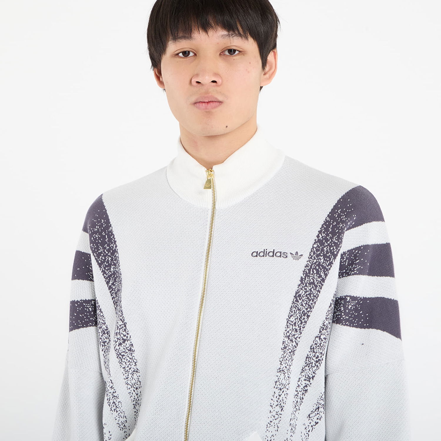 Bunda adidas Originals Santiago Speckled Stripe Full-Zip Jacket Rôznofarebný | KC9087, 1