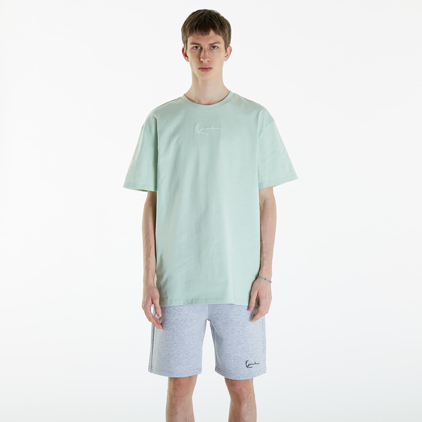 Small Signature Essential Tee Green
