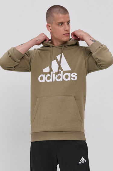 Mikina adidas Originals Hoodie Logo Zelené | H12201, 0