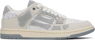 Tenisky a topánky AMIRI Crystal Suede Skel Top Low Biela | AWFOSR1091, 0