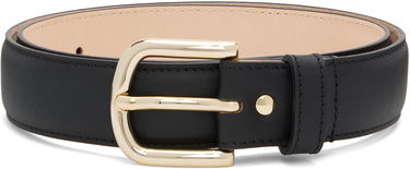Opasok A.P.C. A.P.C. Rose Leather Belt Čierna | PXBHZ-F65215, 3