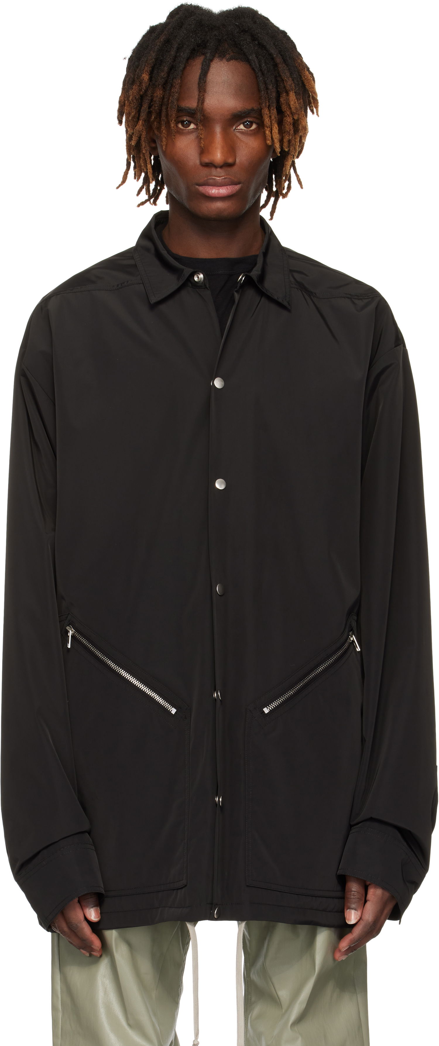 Vetrovka Rick Owens Rick Owens Hollywood Membrane Tour Jacket Čierna | RU01E5779 MB, 0