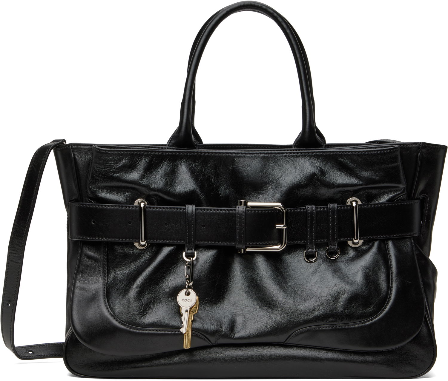 Tote bag OSOI OSOI Brocle Leather Tote Bag Čierna | 25SSB05008249, 0