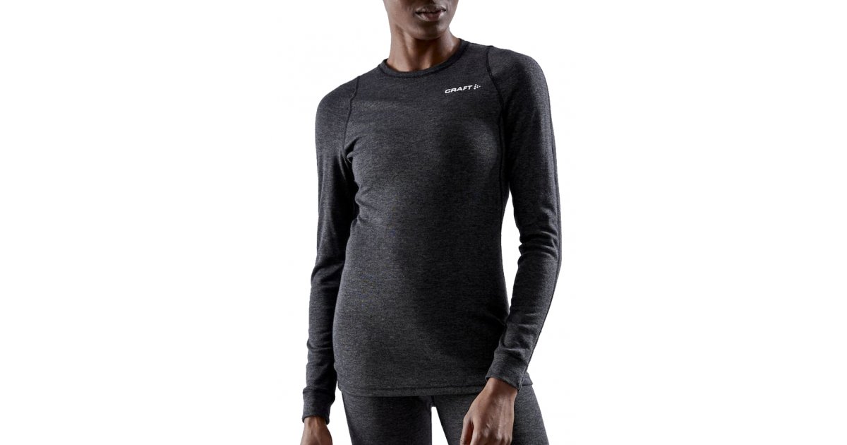 Tričko Craft Core Wool Merino Tee Čierna | 1911548-998000, 1