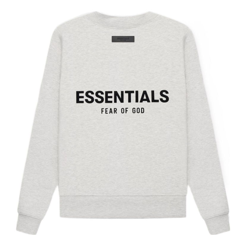 Mikina Fear of God Essentials Crewneck Sweatshirt Šedá | FOG-SS22-416