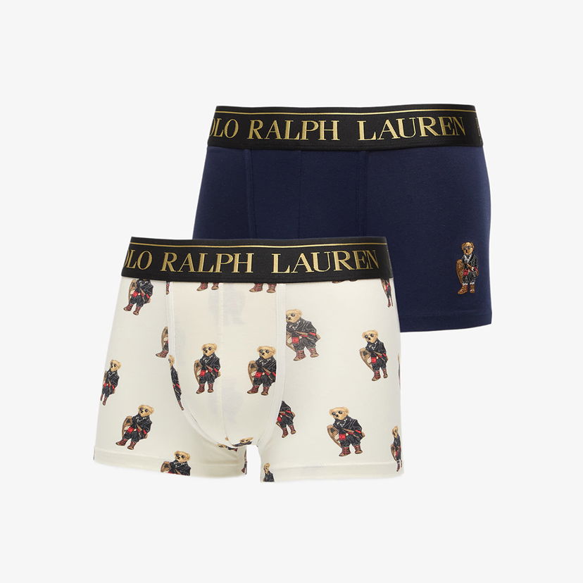 Boxerky Polo by Ralph Lauren Polo Bear Trunk 2-Pack Rôznofarebný | 714843425013