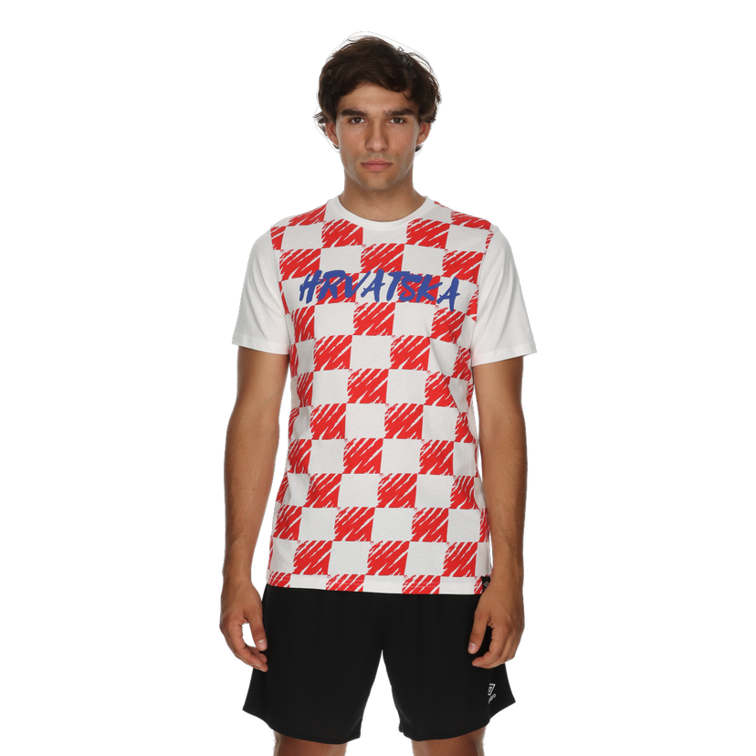 Tričko Umbro T-Shirt Croatia Checkered Design Rôznofarebný | UMA241M855-10