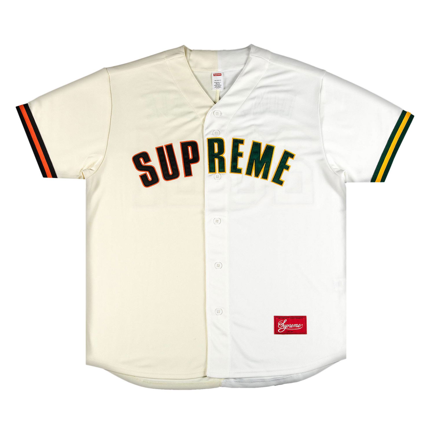 Dres Supreme Don't Hate Baseball Jersey Béžová | SS21KN11 NATURAL, 1