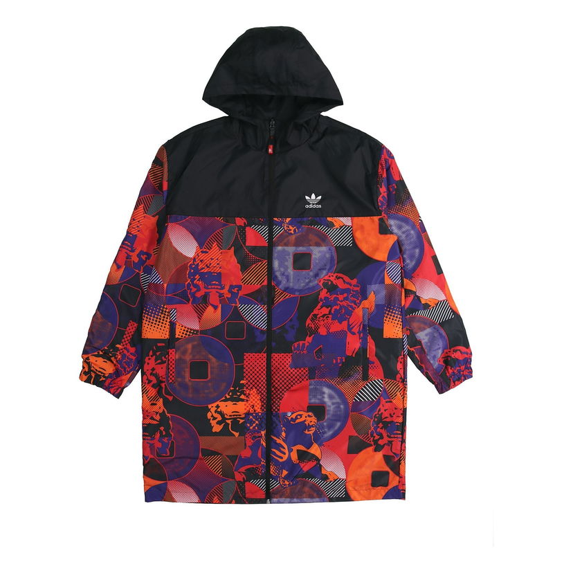 Pláštenka adidas Originals Originals Reversible Parka Jacket Rôznofarebný | GN5451