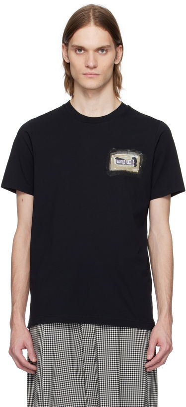 Tričko Marni Marni Collage Print Cotton T-Shirt Čierna | HUMU0198BP USCX92, 0