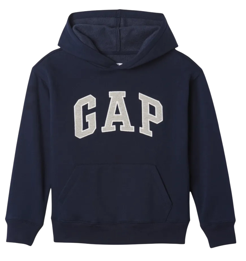 Mikina GAP Heritage Logo Pullover Hoodie Navy | 645418-00