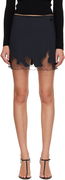 O-Lane-R1 Wavy Sheer Miniskirt