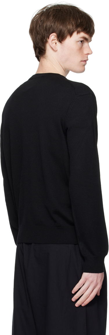 Sveter MAISON KITSUNÉ Maison Kitsuné Fox Head Patch Regular Fit Sweater Čierna | PM00801KT1181, 2