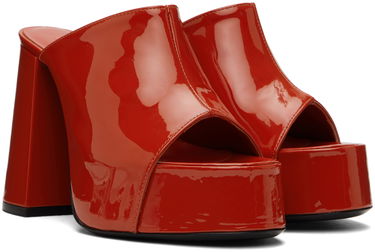 Starostlivosť o obuv BY FAR BY FAR Brad Heeled Sandals Červená | 23PFBRAMBUGP, 3