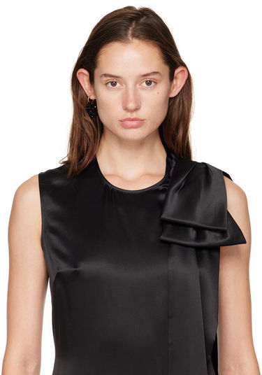 Náušnice Simone Rocha Simone Rocha Beaded Creature Single Earring Čierna | ERG511 0903, 2